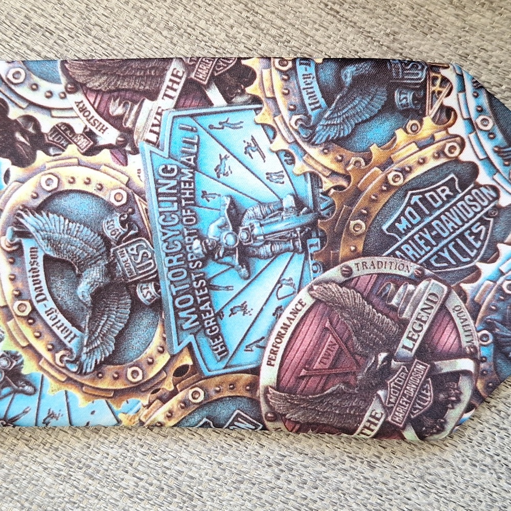 harley davidson neck tie